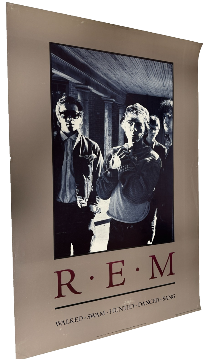 R.E.M. アートポスター　公式　エデション入り R.E.M. アートポスター 公式 エデション入り