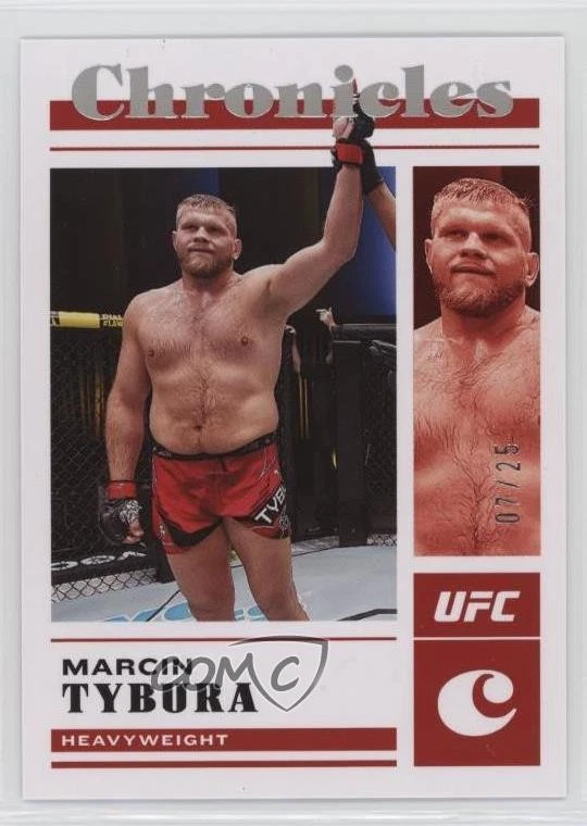 2023 Panini Chronicles UFC Holo Silver 7/25 Marcin Tybura #67 1b9b - Image 1 of 3
