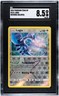 2019 POKEMON TEAM UP #131 LUGIA REVERSE HOLO SGC 8.5