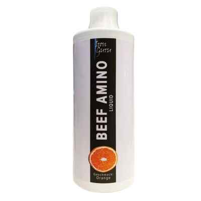BEEF AMINO LIQUID Orange, 1000 ml - IRON GURU, Neu