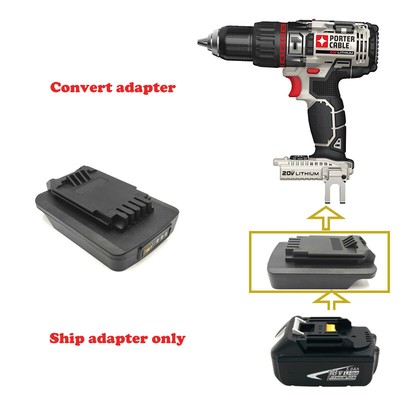 For Makita 18v Battery Convert For Porter Cable 18v Tool Use Adapter Ebay