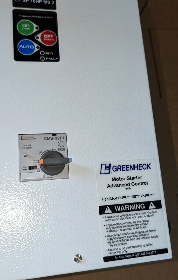 Greenheck Motor Starter Advanced EF SP 10HP MS 2 - Imagem 3 de 4