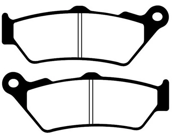Pastillas de freno de disco delanteras sinterizadas EBC para APRILIA PEGASO (1997 a 2004) Foto 4 de 4