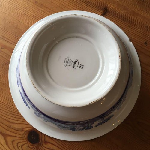 Spode Blue Italian Bowl - 第 3/5 張圖片