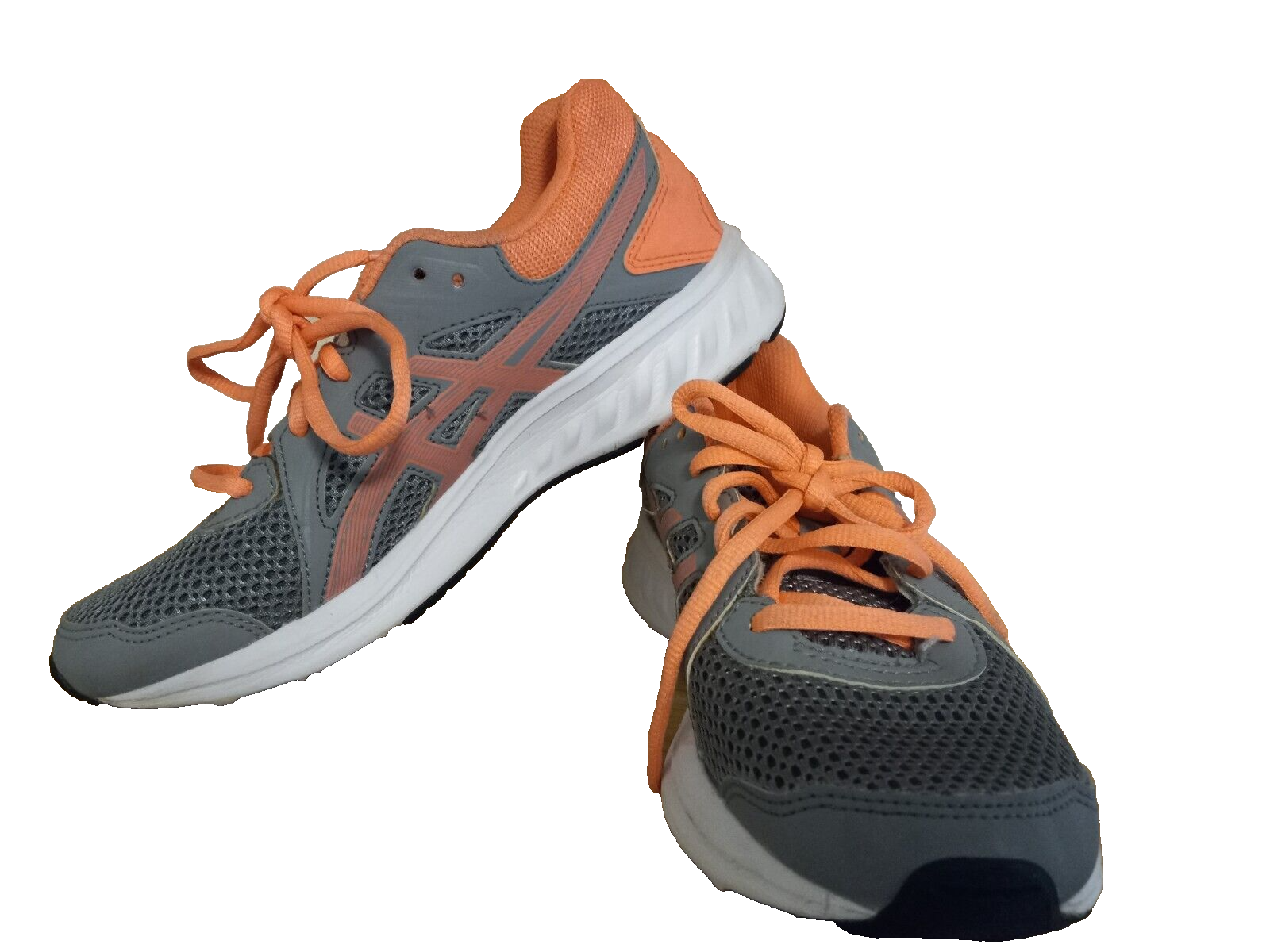 Asics Running Shoes Women 6.5  Youth 5 Jolt 2 GS Kids Low Lace Up Mesh 1014A035-image