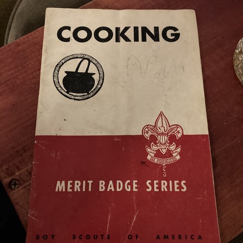 BSA Cooking Merit Badge Pamphlet 1939 edition eBay
