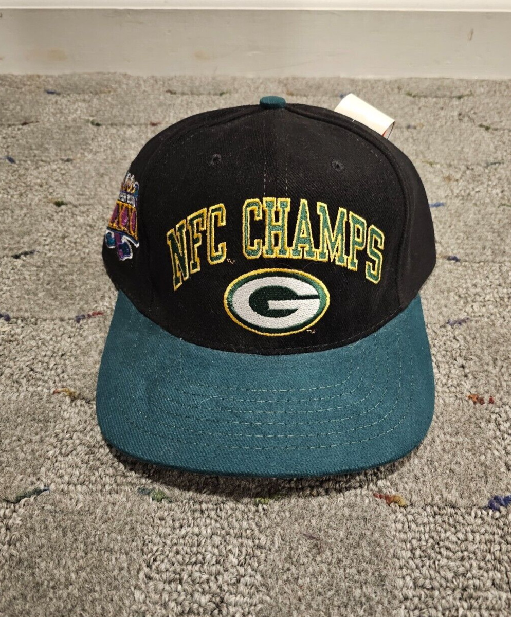 NWT VINTAGE Green Bay Packers Hat NFC Champs Super Bowl XXXI  display picture 2