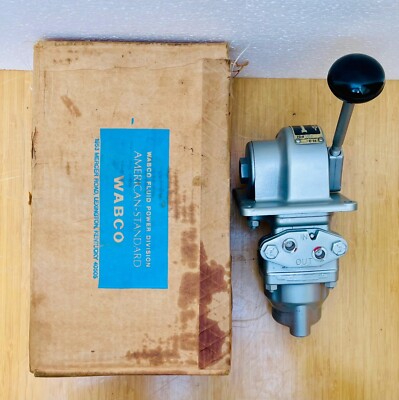 Wabco American Standard H-2-X Control Air Lever Operated Valve P67694-3 #New