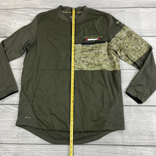 Nike NFL Sheild Digital Pullover TEXANS Jacket Men Size L Kangaroo Pockets NEW - Picture 14 of 17