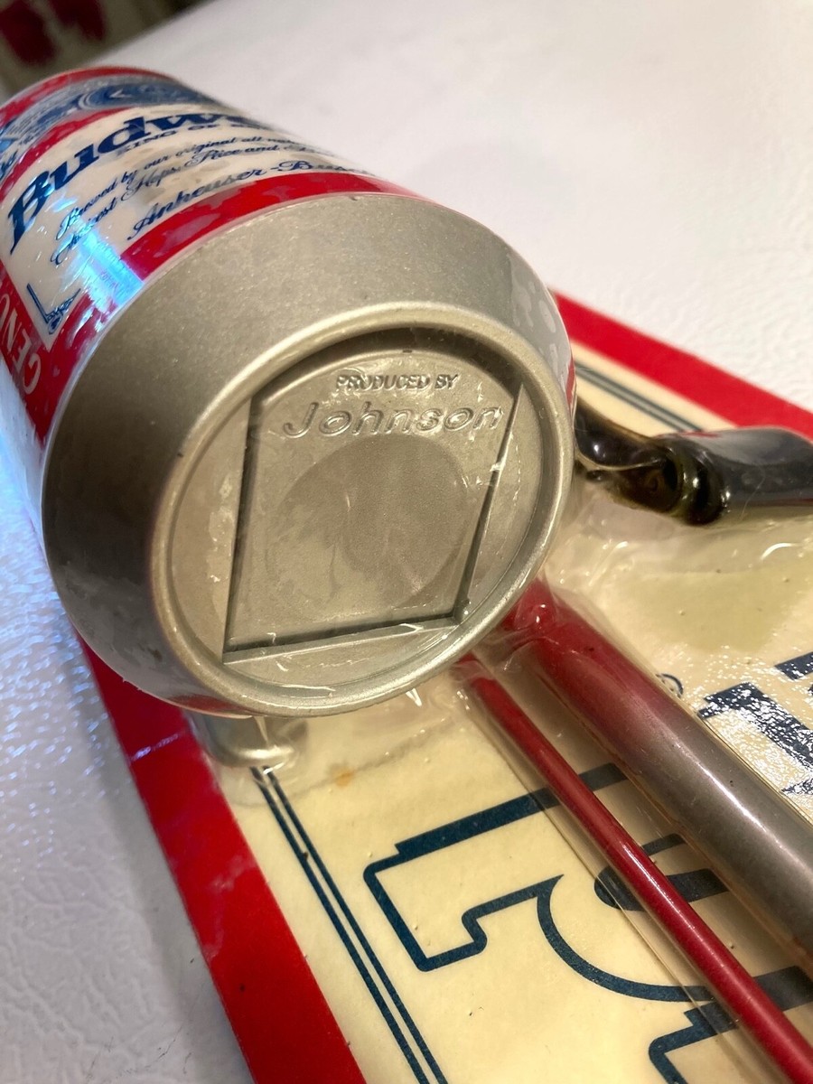 ジョンソン　バドワイザーロッド Budweiser Beer 1995 Johnson Fishing Bud Fishing Pole Rod
