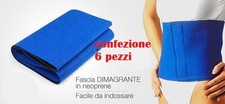 Set 6 Fascia Sauna Dimagrante Panciera Brucia Grassi Snellente Pancia idea