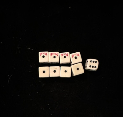 LOTR Games Workshop Bicycle Dice Lot 40K Fantasy Oldhammer