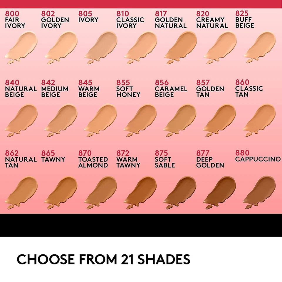 COVERGIRL Foundation, Outlast Extreme Wear 3-in-1 Full Coverage, EXP 22, READ DE - Image 2 of 3