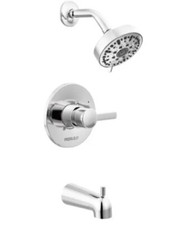 Peerless PTT188792 Precept Chrome 1-Handle Tub Shower Trim Kit Chrome NEW 8 