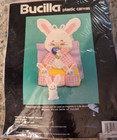 Bucilla Plastic Canvas #6058 “Pocket Of Bunnies” Holder Brand New Sealed Easter  — photo 1