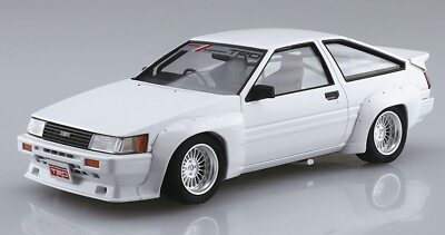 Aoshima 1/24 Scale Kit 57988 TRD AE86 Corolla Levin N2 Ver. '83