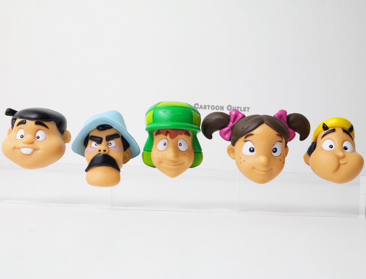 El Chavo Character Figurines Finger Puppets Set Nono Popis Kiko