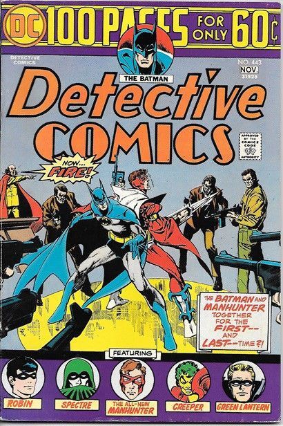 Detective Comics Comic Book #443 Batman DC Comics 1974 VERY