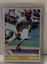 1979 Topps #20 Joe Morgan Cincinnati Reds Baseball Card