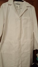 Cherokee Womens Fashion 36 Lab Coat, White, Small