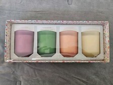 Set of 4 Scented Candles Gift Set SEALED NEW 3.7oz Each Lilac Cherry Island...