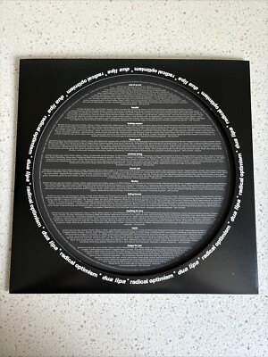 洋楽 Dua Lipa radical optimism zoetrope Dua Lipa – Radical Optimism – Vinyl (Zoetrope #1, LP, Album + 3