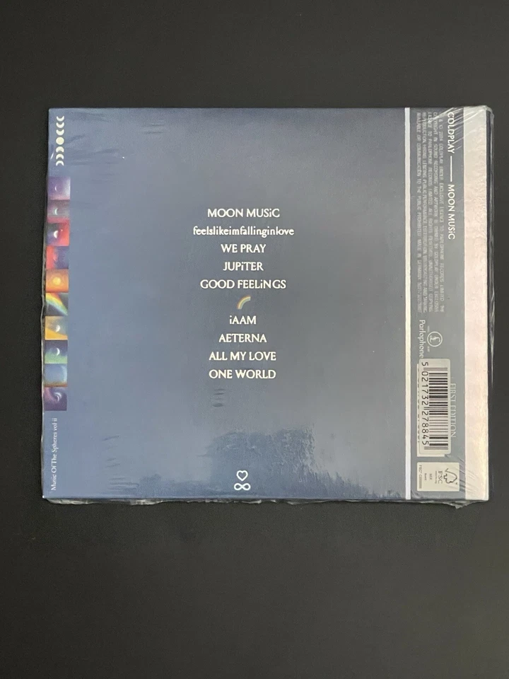 COLDPLAY Moon Music (EcoCD +Signed Art Card) CD NEW & SEALED — 第 3/3 张图片