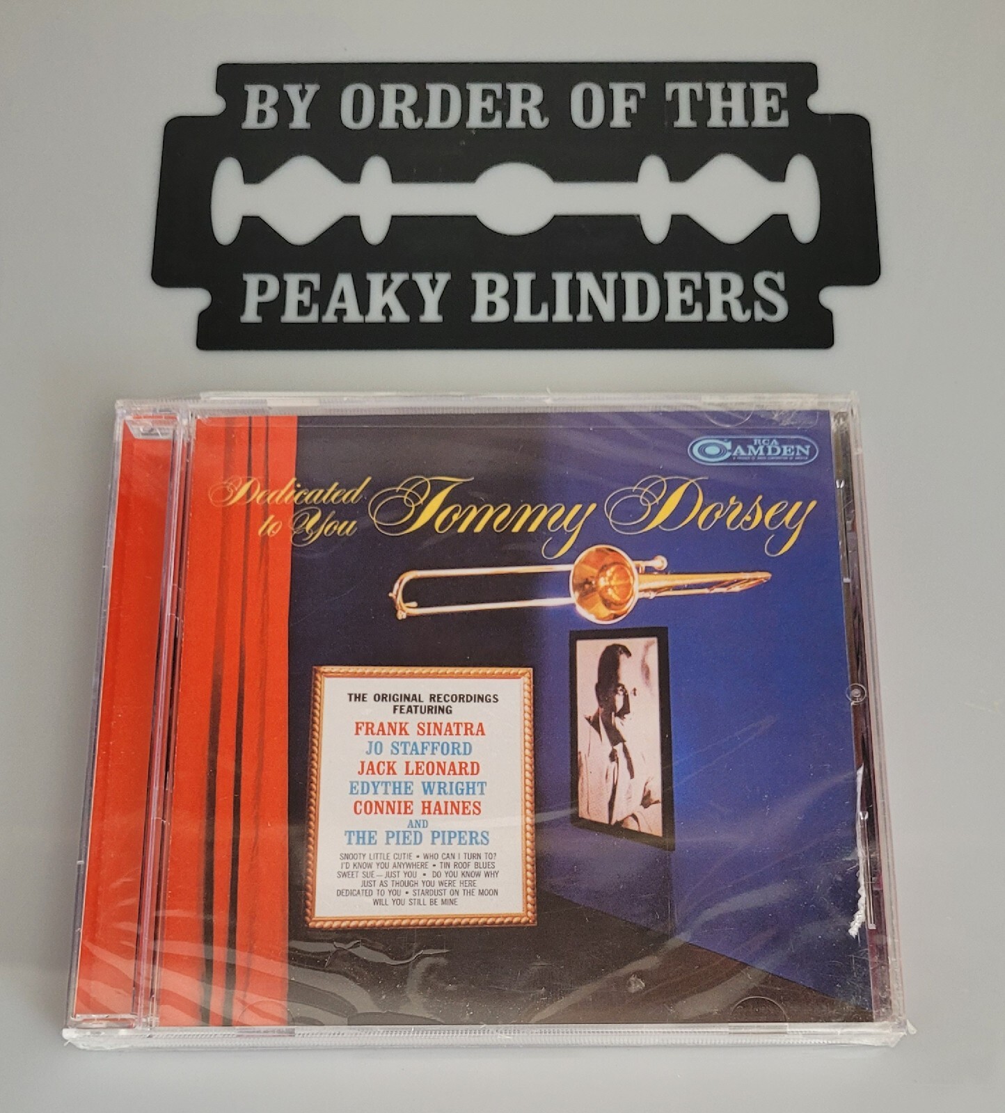 TOMMY DORSEY DEDICATED TO YOU CD 💿