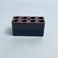 Aluminum Heat Block Compact 11 mm ID 8 Place for 5 ml Tubes Brown