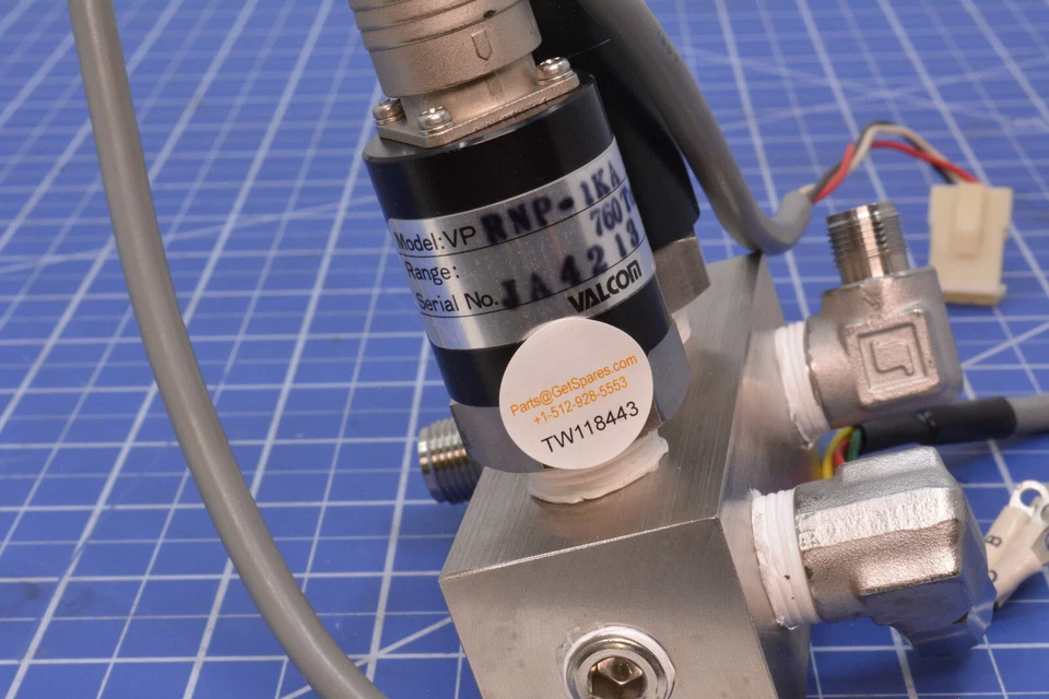 RN-760TORR-1VA0-5-L / PRESSURE TRANSDUCER ASSEMBLY, VPRNP-1KA760TORR / VALCOM - Image 2 of 4