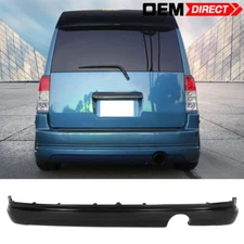 Fits 03-07 Scion XB Wagon 4Door PU Rear Bumper Lip Spoiler Splitter K-Style