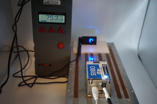 Coherent OBIS 473nm 75mW Laser TESTED pn 1185052 - 12 available, low hours!