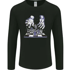 Dungeons RPG Board Game Mens Long Sleeve T-Shirt