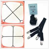 Crisscross 2 Way Adjustable Bed Sheet Straps Suspenders Grippers Fasteners Fo... on sale Crisscross 2 Way Adjustable Bed Sheet Straps Suspenders Grippers Fasteners Fo... on sale