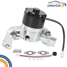 Chrome High Flow Electric Water Pump for SBC Small Block Chevy 262-400 Engine