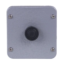 MMTC 1BX Exterior 1 Button Control Station Surface Mount Metal Enclosure NO Door