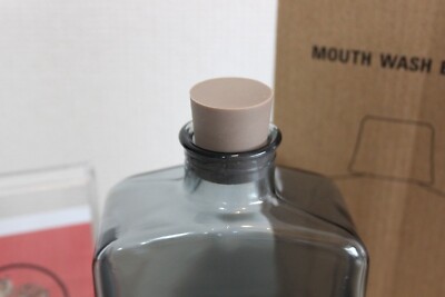 Ideaco Mouse Wash Refill Bottle Gray/Amber 400 ml Glass dispenser