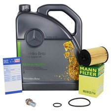 Mann &Ouml;lfilter + 5L Mercedes 229.52 5W30 f&uuml;r A B-Klasse W169 W245 150-200