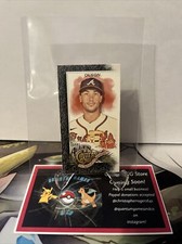 2022 Allen and Ginter Base Mini Black Border #57 Matt Olson - Atlanta Braves