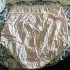 Maidenform Vtg Pink Cotton High Waist Granny Panty Size 9 NWT
