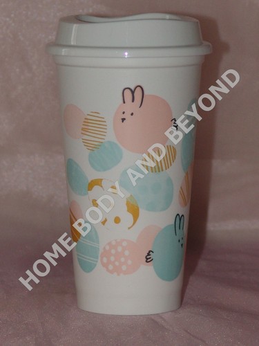STARBUCKS Easter Reusable Grande 16 OZ Plastic Coffee Tea Hot Cup Mug You Choose - Picture 7 of 7