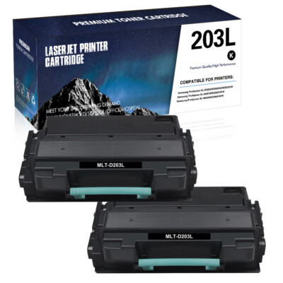 2 XXL Toner für Samsung MLT-D203L Pro Xpress SL-M3370FD M3870FD M3870FW M4070FR