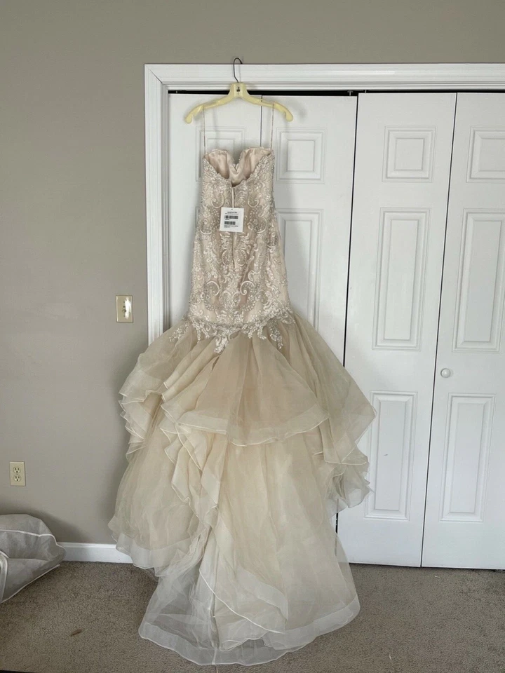 Мэгги Соттеро Малина размер 10 новый никогда не носили с ярлыками. Золото/олово - Изображение 2 из 4