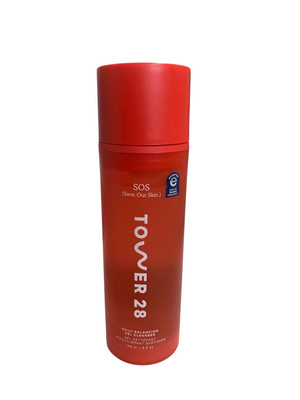 Tower 28 SOS Daily Balancing Gel Cleanser 148 ml 5 oz Sensitive Skin pH-Balancin