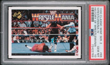 HONKY TONK v BRUTUS + DONALD TRUMP * PSA 10 * 1990 CLASSIC WWF WRESTLEMANIA #69