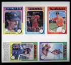 1991 Superstars & Rookies Magazine Michael Jordan/Don Mattingly UNCUT MINT SHEET