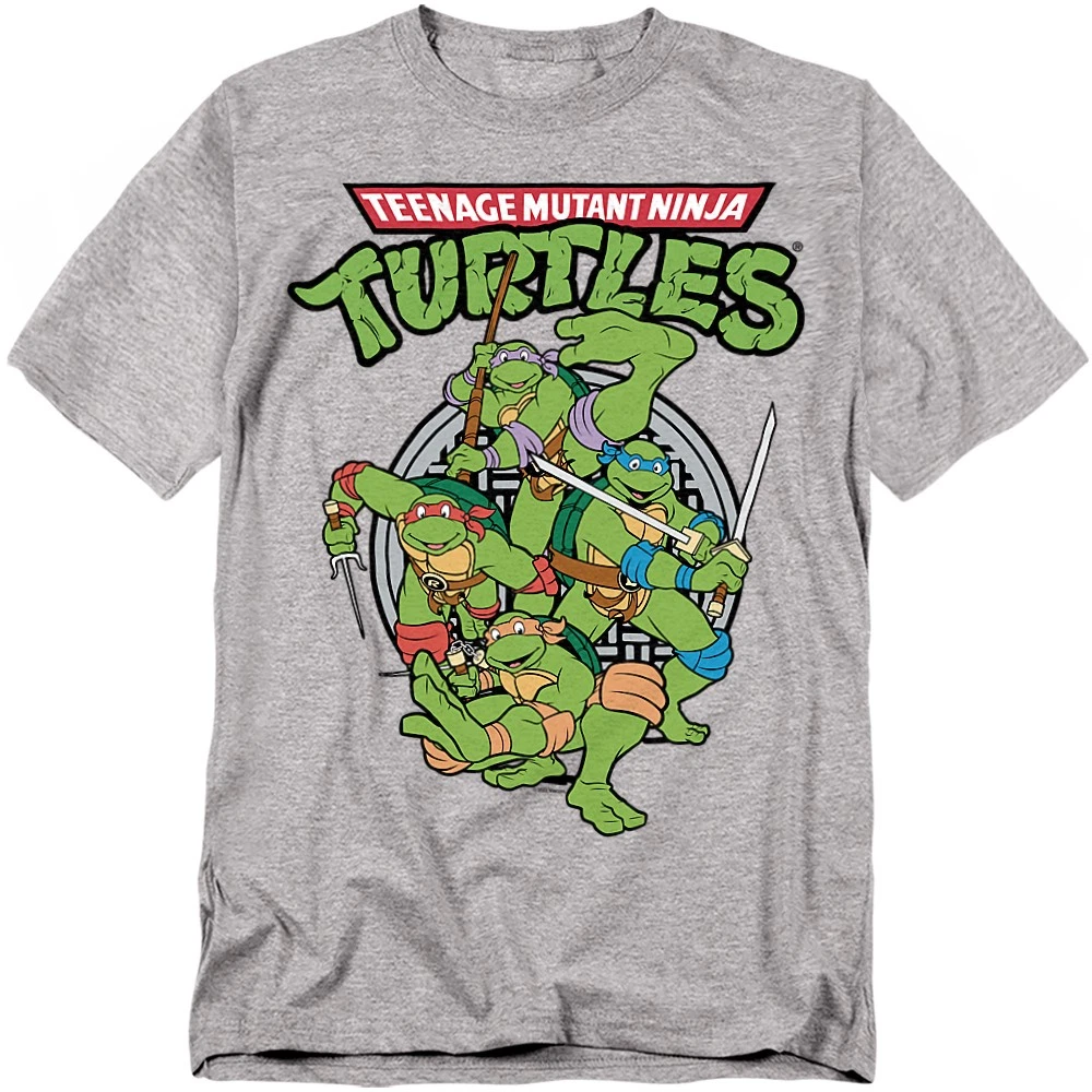 Tmnt Tmnt Group T-Shirt S-5XL, Athletic Heather