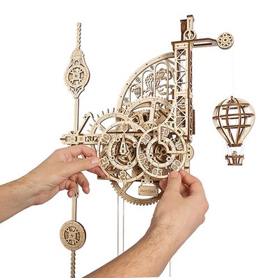 UGears Aero Clock Mechanical Model