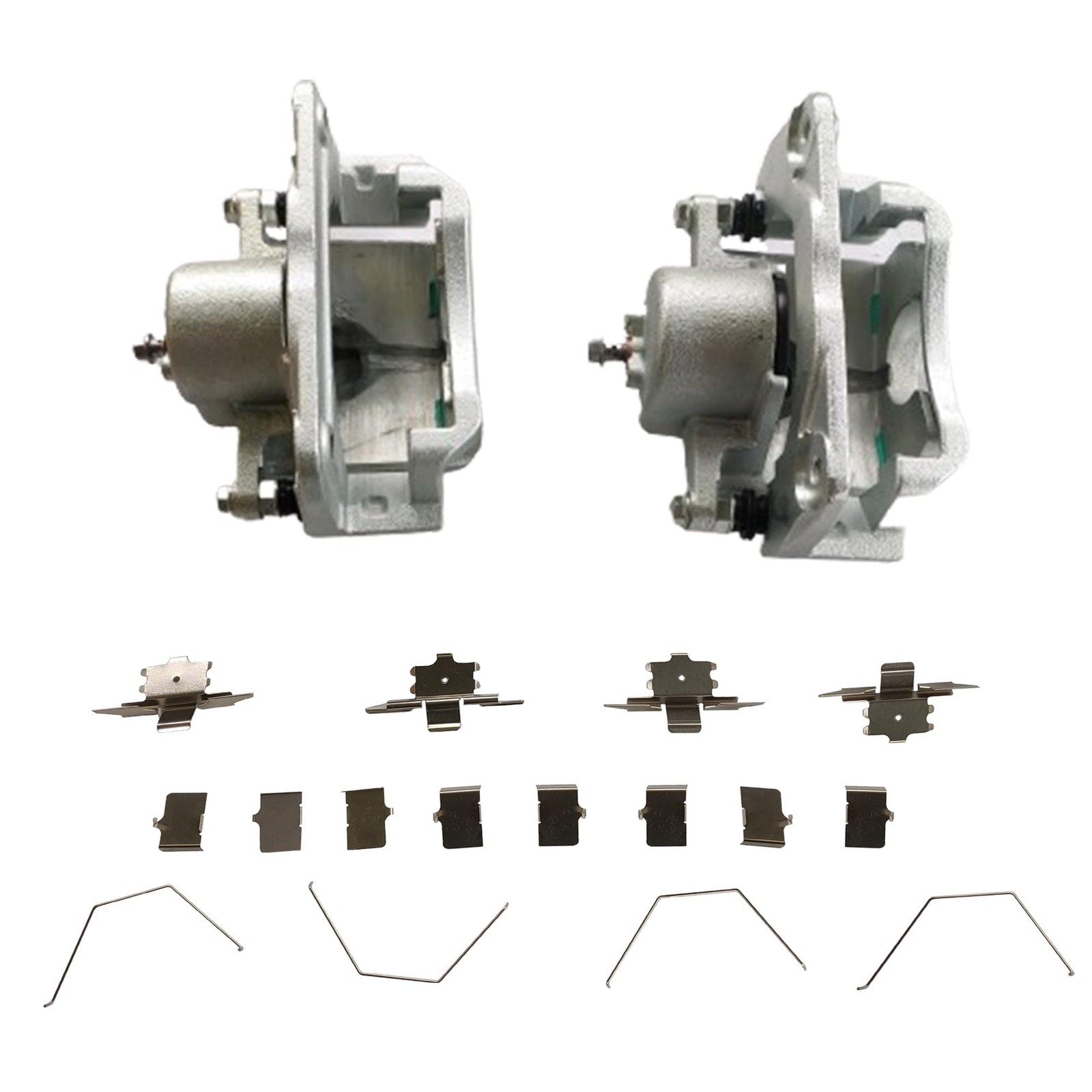 2 PCS Brake Calipers With Bracket For Ford Lincoln Mazda Mercury