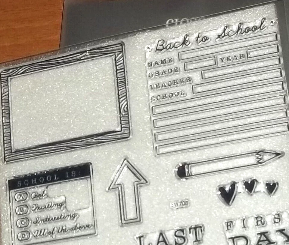 CTMH S1708 AÑO ESCOLAR ~ Primer/Último DÍA DE CLASES, la escuela es..., Grado, Maestro Foto 2 de 2